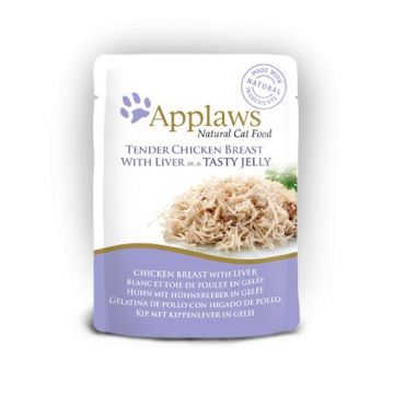 Applaws Cat Plic Piept Pui Si Ficat In Aspic 70 g
