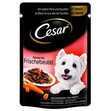 Cesar Plic Vita si Morcov in Sos 100 g