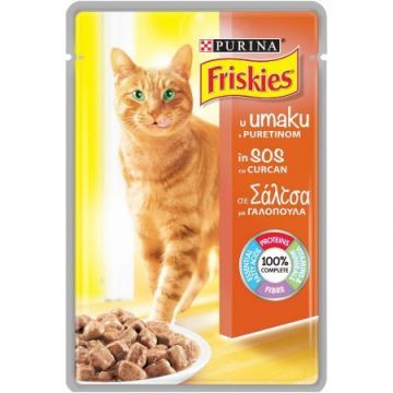 Friskies Cat Plic Adult Curcan 85 g