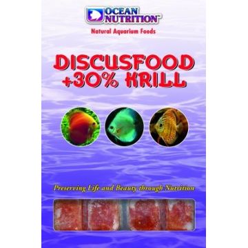 Hrana congelata Discusfood + 30% Krill (20 cuburi) 100 g