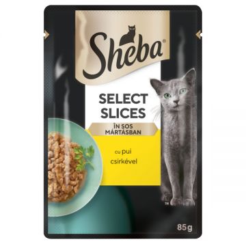 Sheba Plic Pui in Sos 85 g