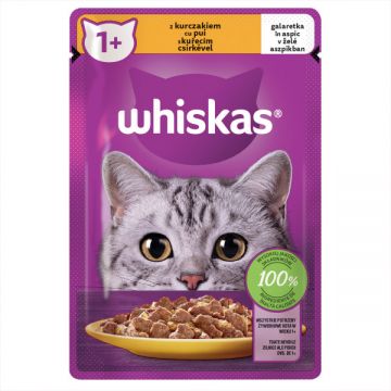 Whiskas Plic Pui 85 g