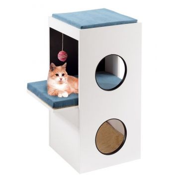 Ferplast Ansamblu Joaca Pisica Blanco