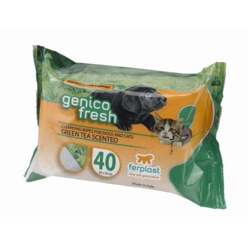 Genico Servetele Umede  Fresh Green Tea