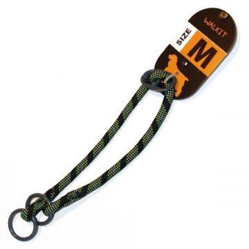 Walkit Zgarda Caine Round Rope M 0.8 X 35-40 cm Negru/Verde