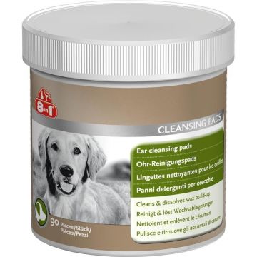 8in1 servetele curatare urechi 90 buc