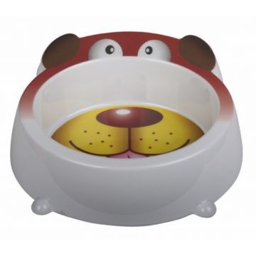 Castron Melamina Caini Dog Face 450 ml 8025