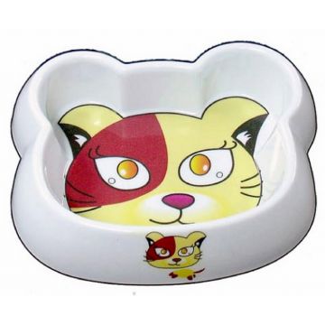 Castron Melamina Pisici Cat Face 8026