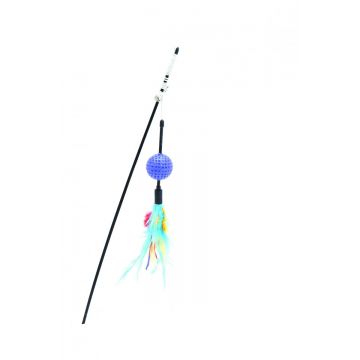 Comfy Jucarie Pisica Undita Wilma Rod Ball Blue 65 cm