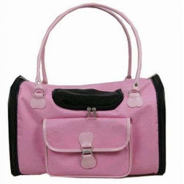 Geanta Transport Pet Expert Glamour Roz NTD6366