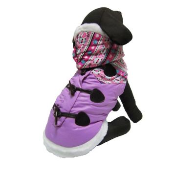 Haina Caine Palton Cu Gluga W13052 S 25 cm