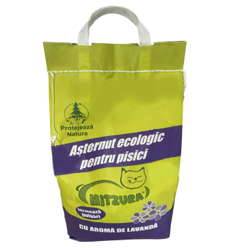 Nisip Pisici Mitzura Cu Lavanda 5 kg + 1 kg gratis