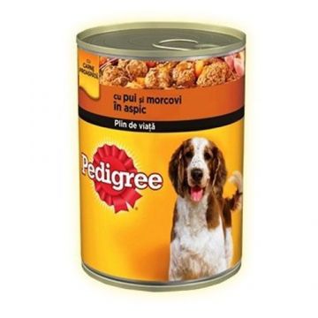 Pedigree Conserva Pui&Morcov 1200 g