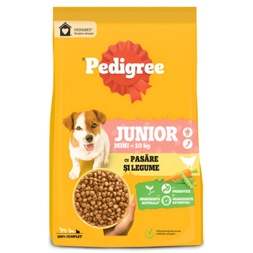 Pedigree Junior Pasare/Legume Mini - 1-4-kg