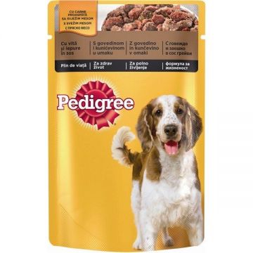 Pedigree Plic Vita/Iepure in Sos 100 g
