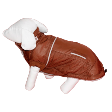 Pet Expert  Haina Caine Thick Jacket Coffee Brown M 31 cm