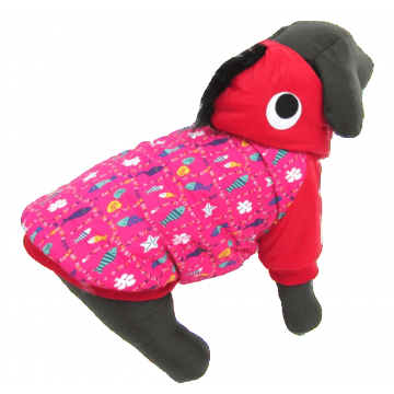 Pet Expert Haina Funny Hood Pink S