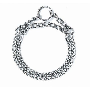 Pet Expert Zgarda Lant Dublu - 35-cm