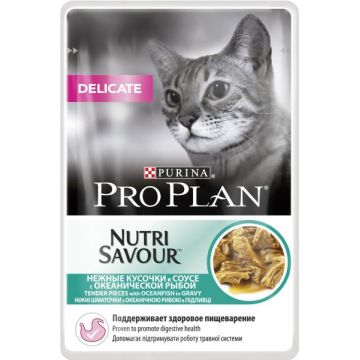 Pro Plan Cat Plic Nutrisavour Delicate Peste Oceanic 85 g