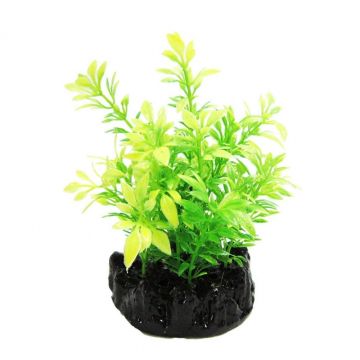 Resun Planta Plastic Bush Green 10 cm