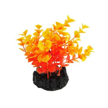 Resun Planta Plastic Cabomba Orange 10 cm