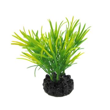 Resun Planta Plastic Sea Grass Green/Yellow 10 cm