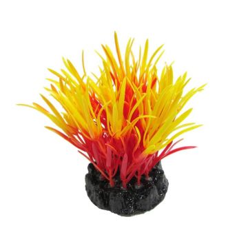 Resun Planta Plastic Sea Grass Red/Yellow 10 cm
