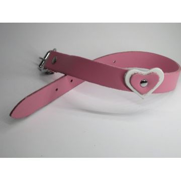 Zgarda Caine Streeetside Inima 1.0/29 cm Roz Nr 00