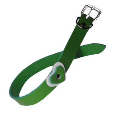 Zgarda Caine Streetside Inima 1.6/40 cm Verde Nr 1