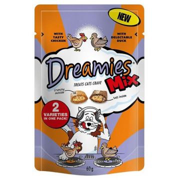 Dreamies Mix Pui/Rata 60 g