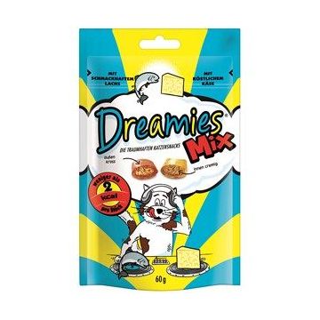 Dreamies Mix Somon/Branza 60 g