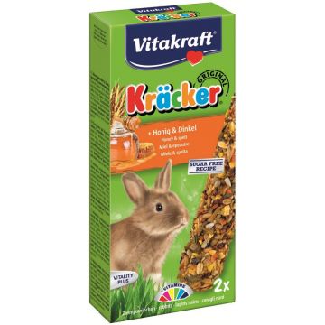 Vitakraft Baton Iepure Miere/Grau Spelt 2 Buc