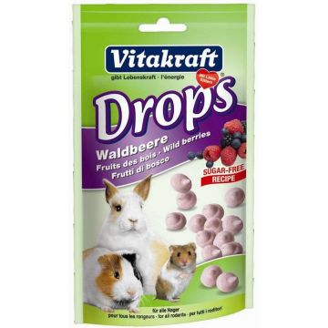 VITAKRAFT DROPS ROZATOARE  FRUCTE DE PADURE 75 G