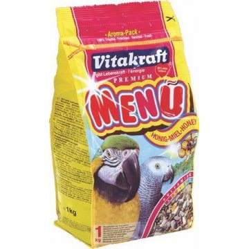 VITAKRAFT MENIU PAPAGALI 3 KG