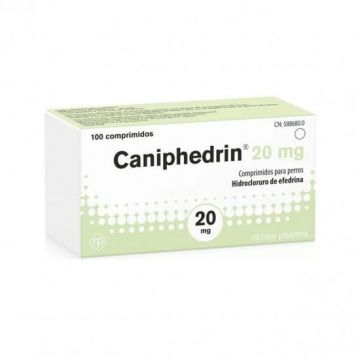 Caniphedrin 20 mg/ 100 comprimate