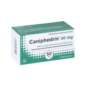 Caniphedrin 50 mg/ 100 comprimate