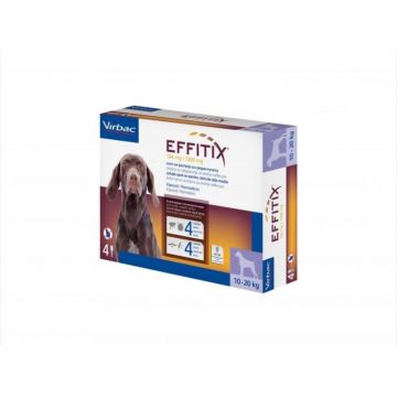 Effitix M (10 - 20 kg) x 4 pipete