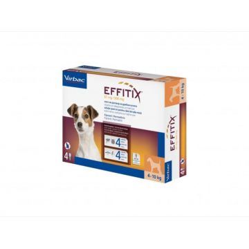Effitix XS (4 - 10 kg) x 4 pipete