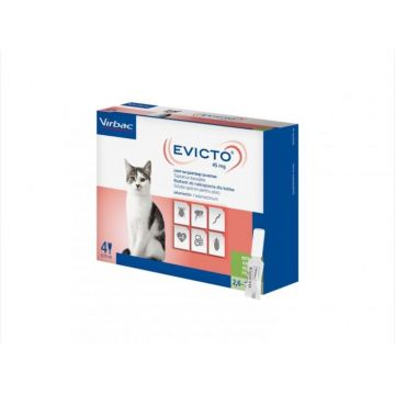 Evicto pisici 45mg 2,6-7,5 kg x 4 pipete