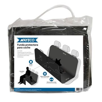 Hamac auto, impermeabil - 147x140cm - Negru