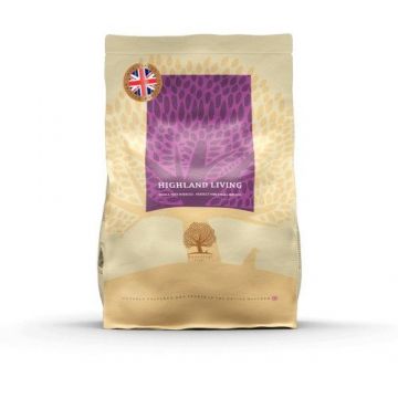 Hrana uscata caini talie mica, Essential Highland Living Small Breed, 2.5 kg