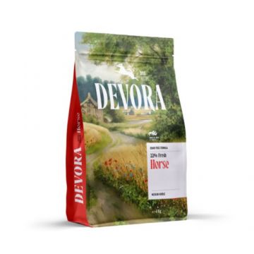 Hrana uscata pentru caini Devora Adult All Sizes Grain Free Monoprotein cu cal 4 kg