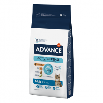 Hrana uscata pentru pisici Advance, Pui si orez, 15 kg