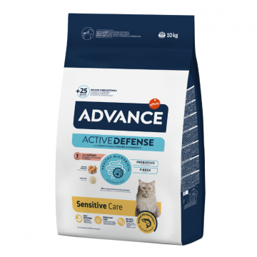 Hrana uscata pentru pisici Advance Sensitive Care, Somon, 10 kg