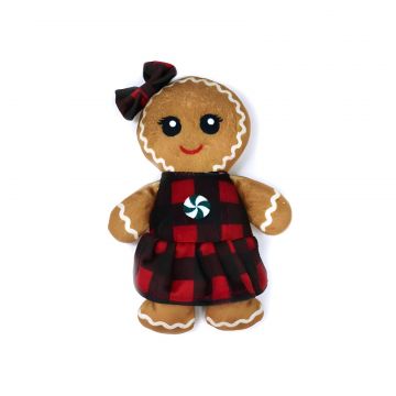 Jucarie de Craciun pentru caini - Ginger Lady - 17 cm