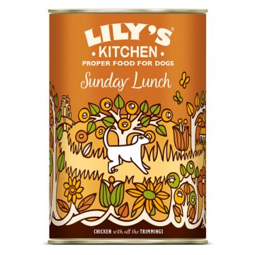 Lily's Kitchen Sunday Lunch Tin for Dogs 400 g