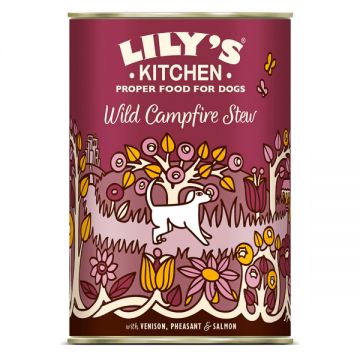 Lily's Kitchen Wild Campfire Stew Tin for Dogs 400 g