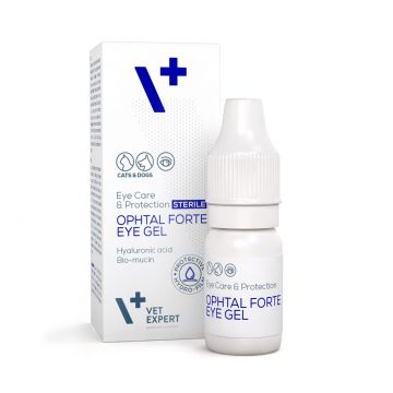 OPHTAL FORTE EYE GEL – Gel Oftalmic Protector pentru Câini și Pisici