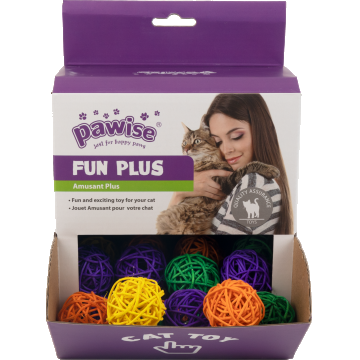 Pawise Fan Plus Box Wilow Ball Set de 36 Buc