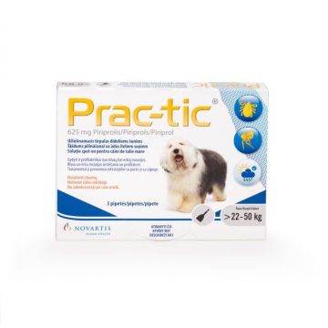 Prac-tic L 625 mg (22-50 kg), 3 pipete
